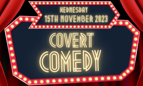 Covert Comedy Ticket