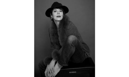 Helen McCrory “I do love a hat No.3” 2015 by Debbi Clark
