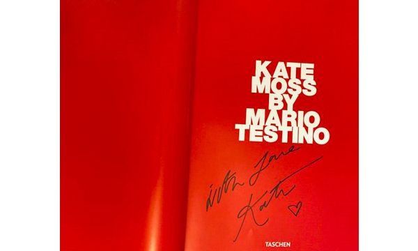 “Kate Moss” by Mario Testino