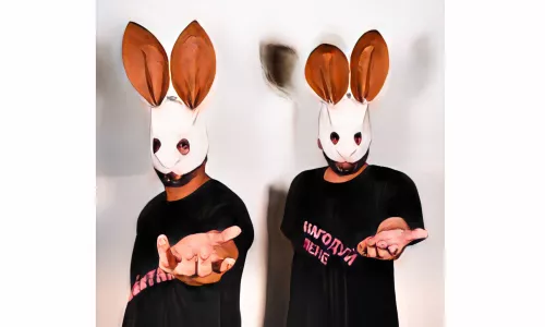 FoW Collective - Rabbit Leather Mask