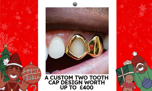 Custom Tooth caps from Milk & Honey London