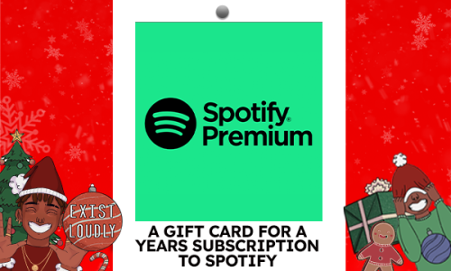 1 Year Subscription to Spotify!