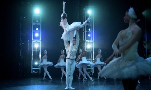 Watch ENB's Swan Lake from the wings at the London Coliseum