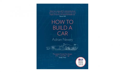 Signed Adrian ‘How to Build a car’ book