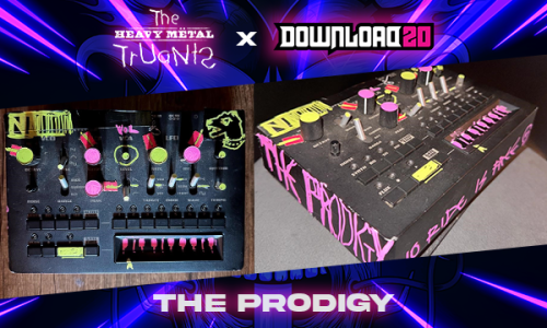 THE PRODIGY: Korg Noise Box used by Liam H