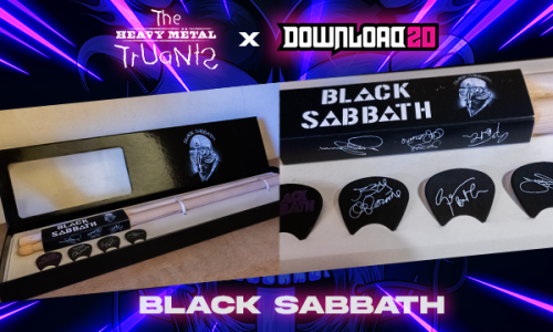 BLACK SABBATH: Drum Sticks and Guitar Picks