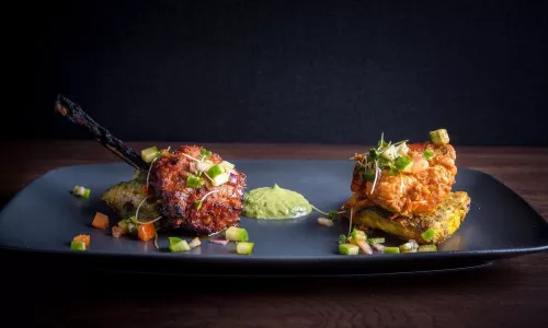 Seven Course Tasting Menu with a Glass of Prosecco for Two at Vaasu by Atul Kochhar
