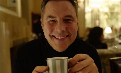Afternoon tea with David Walliams at his London home