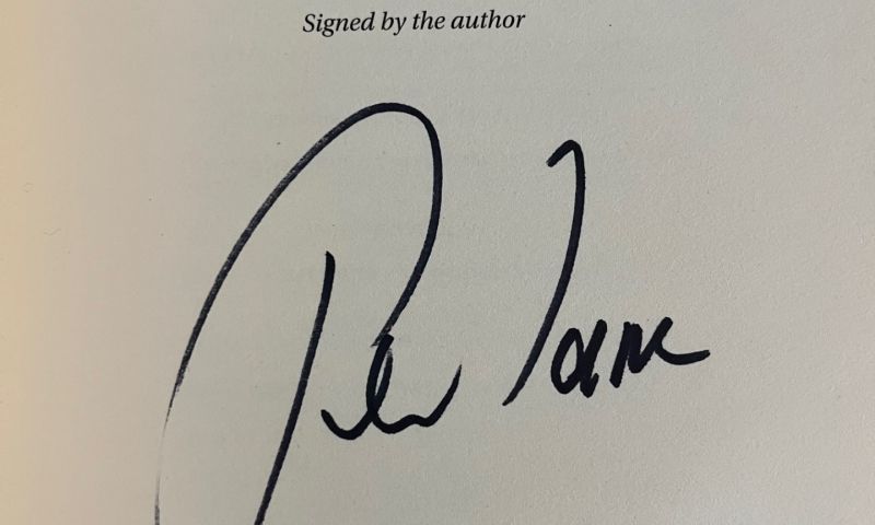 EXCLUSIVE SIGNED COPY OF 'STOP THEM DEAD' BY PETER JAMES