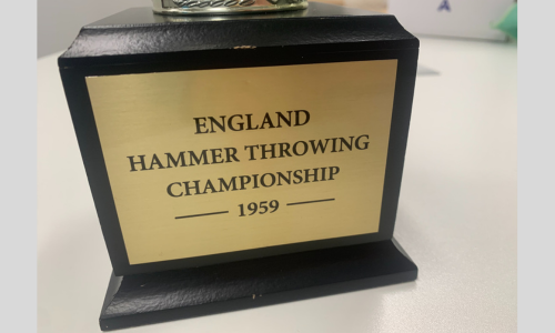 Dame Emma Thompson signed Trophy