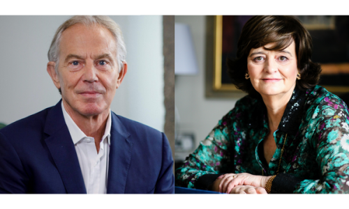 Afternoon tea for 2 with Tony and Cherie Blair