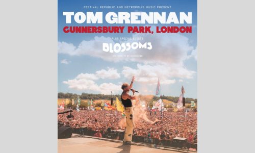 Tom Grennan tickets and meet and greet at his Gunnersbury Park show in 2024!