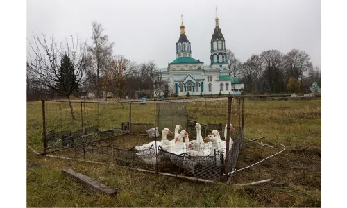 Quintina Valero - Chernobyl’s church, Chernobyl (Ukraine). From “Life after Chernobyl” series