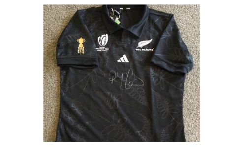 Signed Richie McCaw 2023 World Cup Shirt