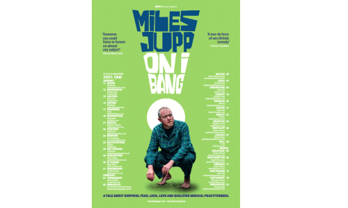 Miles Jupp's On I Bang: 2 tickets plus meet & greet