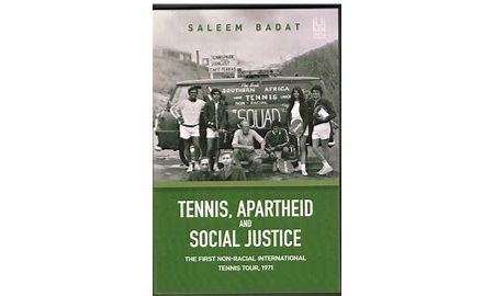 Signed copy of Tennis, Apartheid and Social Justice b