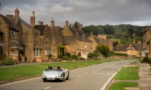 Cotswolds British Classic Car Road Rally for 2People With Lunch at The Lygon Arms' Tavern byJames Martin